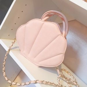 Pink purse bag mermaid